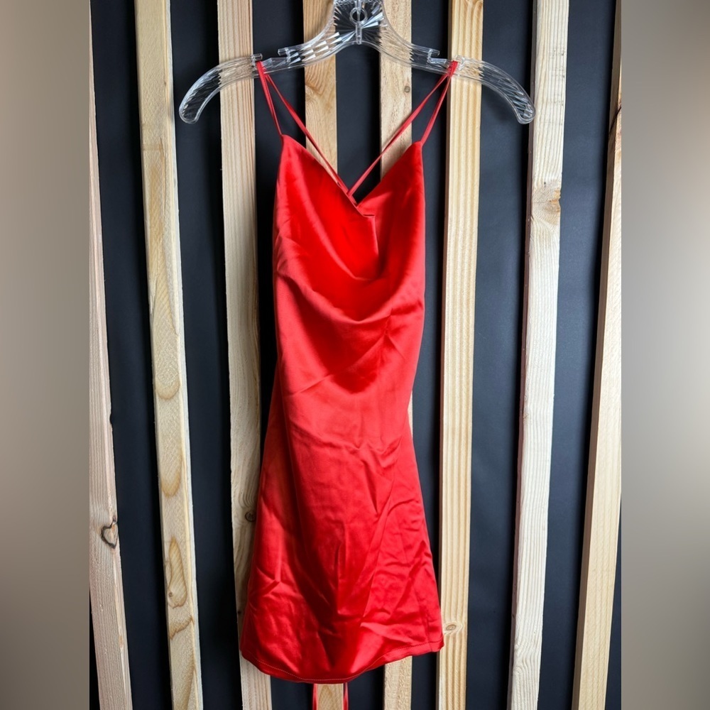 Tiger Mist Women’s Small Sexy Orange Dress